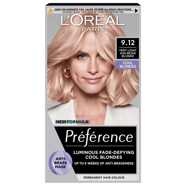 L'Oréal Préférence | 9.12 Very Light Ash Beige Blonde