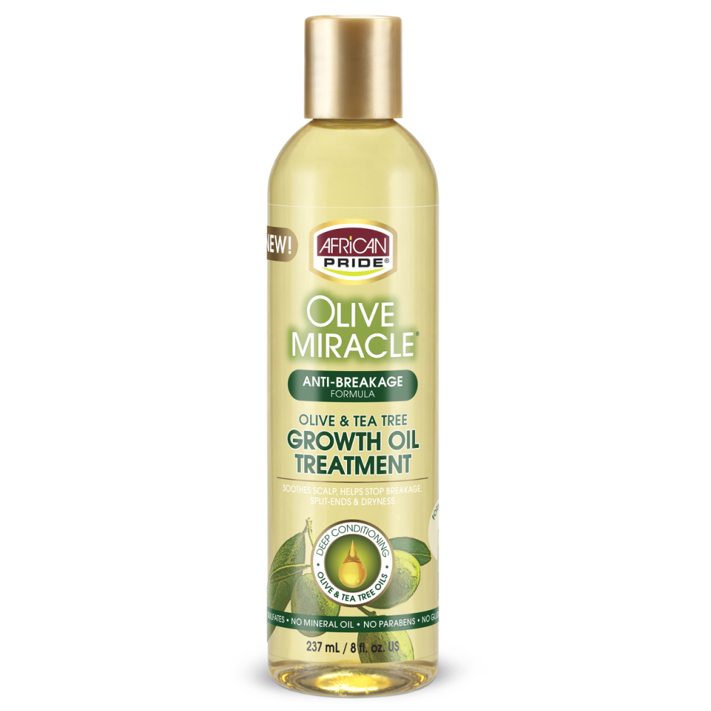 African Pride Olive Miracle Growth Oil Treatment 237 ml