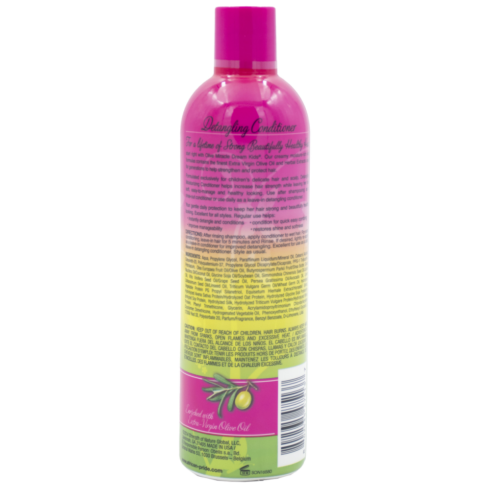 African Pride Dream Kids Detangling Moisturizing Conditioner 12oz - improves manageability and