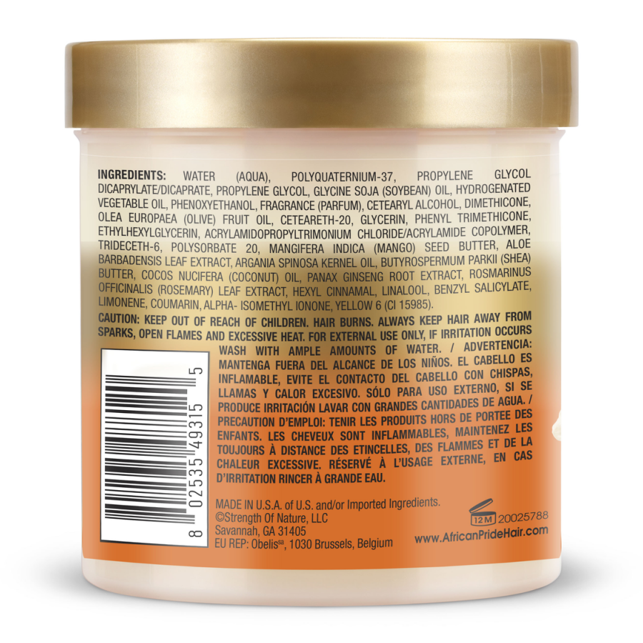 African Pride Shea Miracle Leave-In Conditioner 15oz - improves manageability and