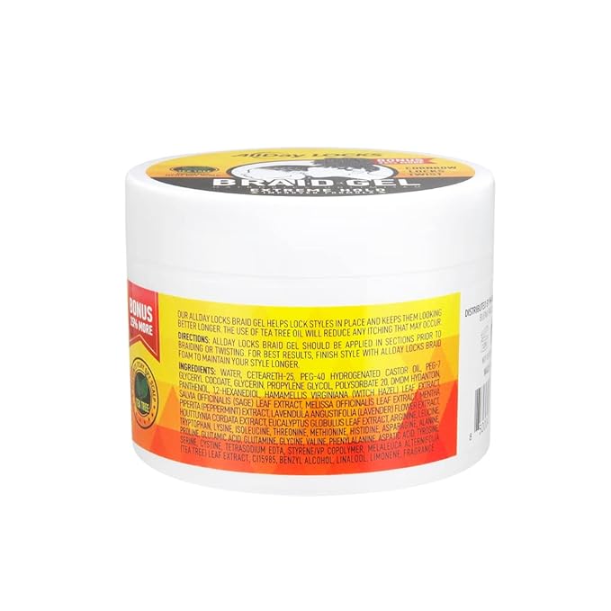 AllDay Locks - Braid Gel Extreme Hold - 445ml