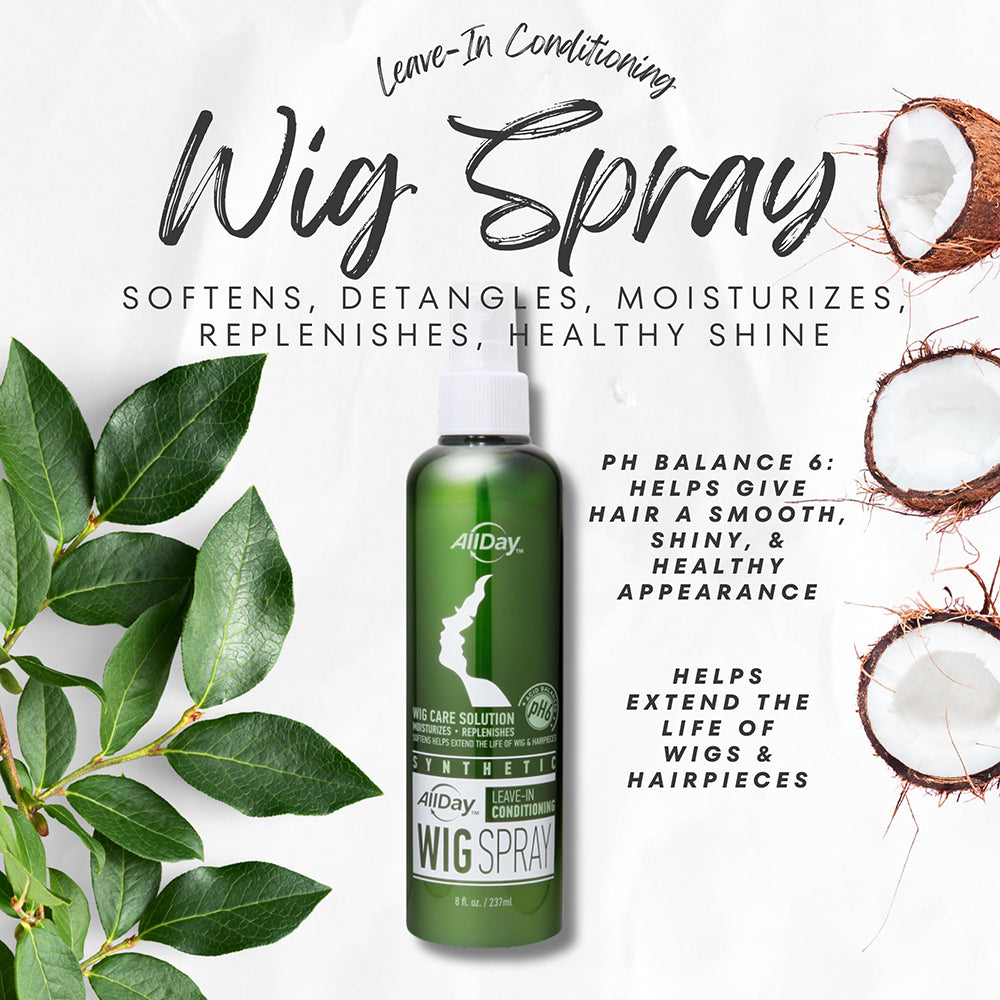 All Day Locks Synthetic Wig Spray 8 oz texture