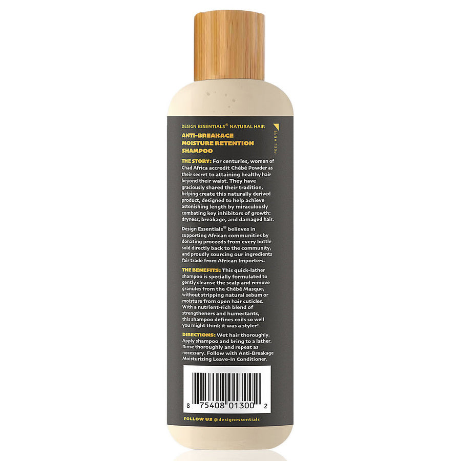 Design Essentials African Chebe Anti-Breakage Moisture Retention Shampoo 12oz product details