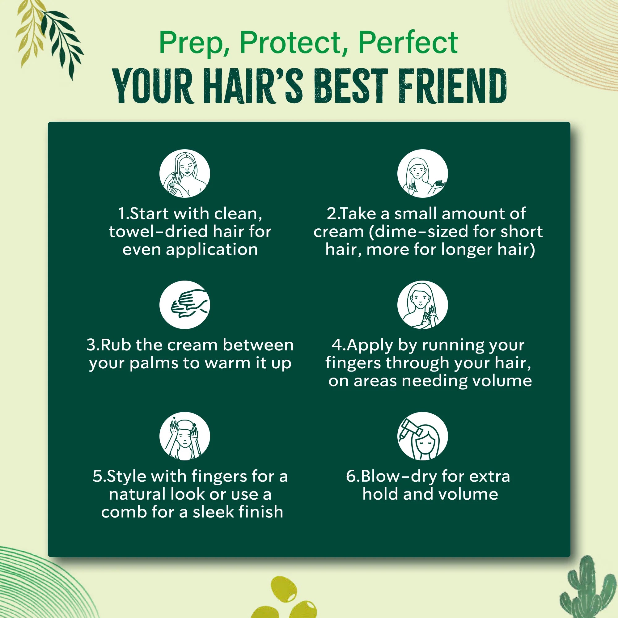 Vatika Naturals Hair Cream Anti-Breakage for Stronger, Healthier Hair 210ml/7.1 oz - Discover the secret to stronger, resilie