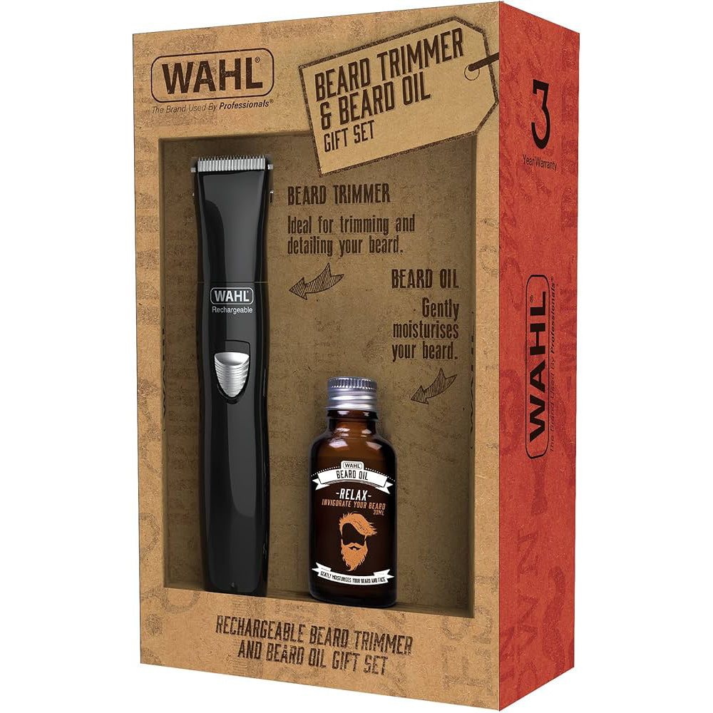 Wahl Beard Trimmer Beard Oil Gift Set – TJ Beauty Products UK