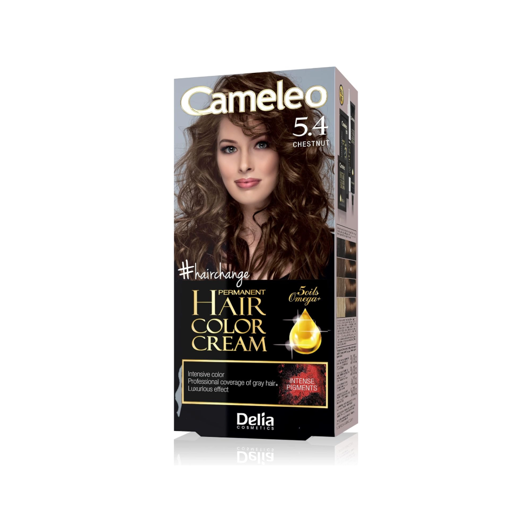 Delia Cameleo Hair Color Permanent Vibrant Colour & 100% Gray Coverage for All Hair Types