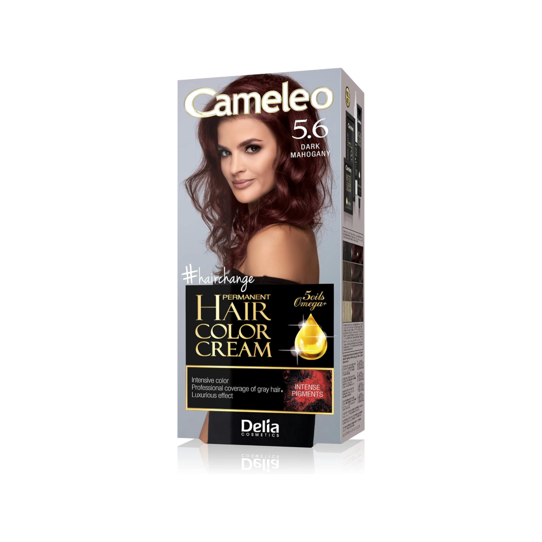 Delia Cameleo Hair Color Permanent Vibrant Colour & 100% Gray Coverage for All Hair Types