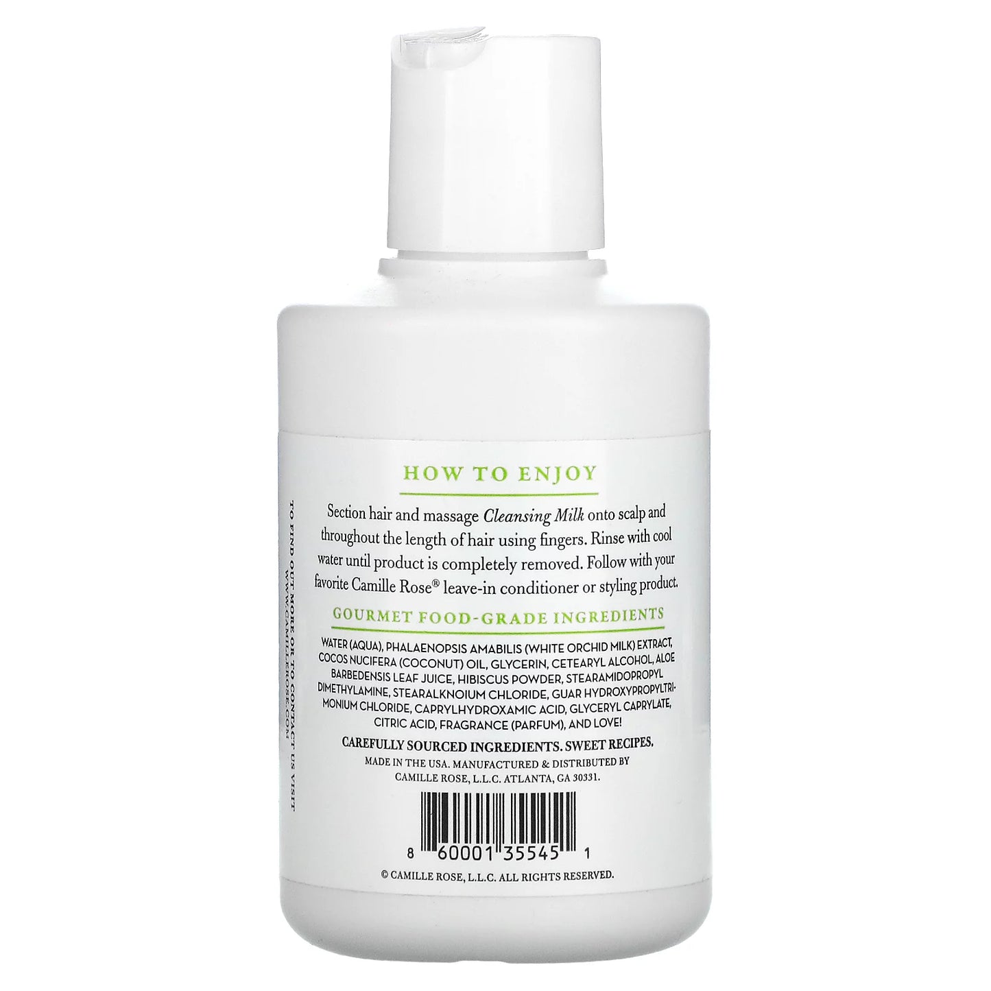 Camille Rose - Cleansing Milk White Orchid - 240ml