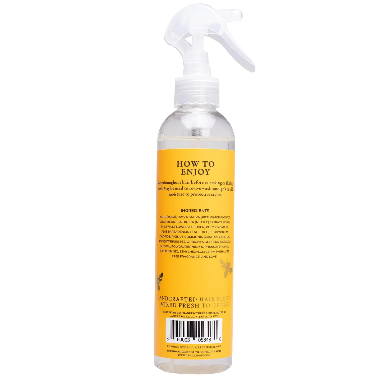Camille Rose - Honey Dew Liquid Moisture Refresher - 240ml