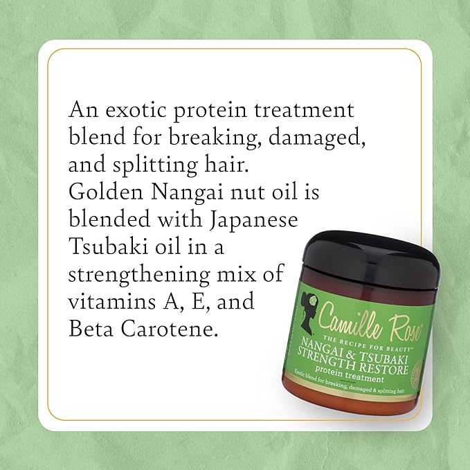 Camille Rose - Nangai & Tsubaki Strength Restore Protein Treatment - 240ml