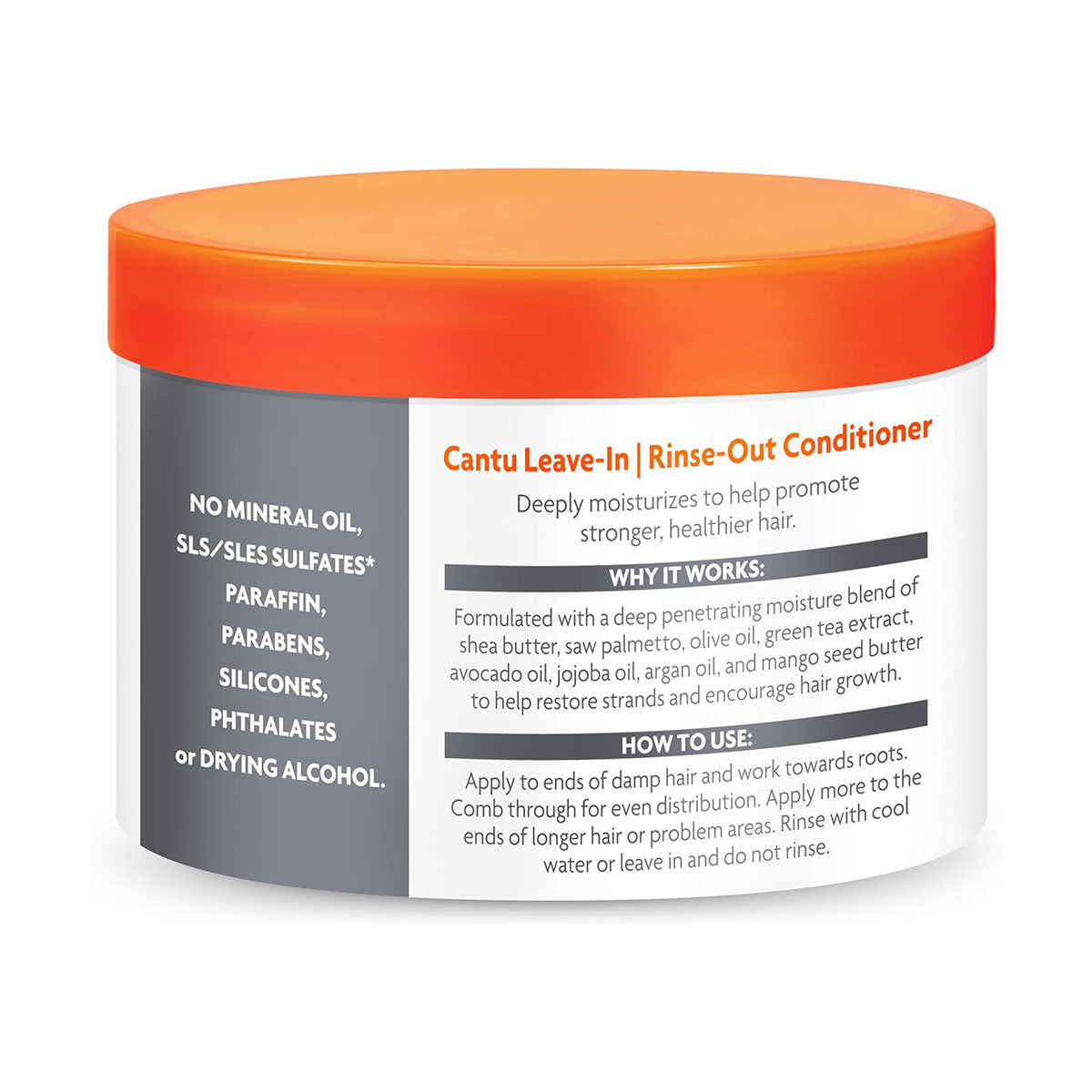 Cantu For Men Leave-In | Rinse-Out Conditioner 13 oz / 384 ml - Elevate your men's grooming routine with Cantu For - Image 4