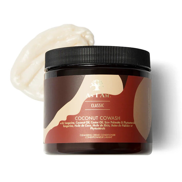 As I Am Coconut Cowash Hydrating & Cleansing for Curly Hair 16 oz - Revitalise your curls with As I Am Coconut Cowash - Imag