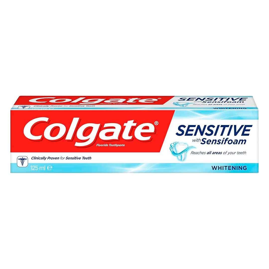 Dentifrice blanchissant Colgate Sensitive avec Sensifoam 125 ml