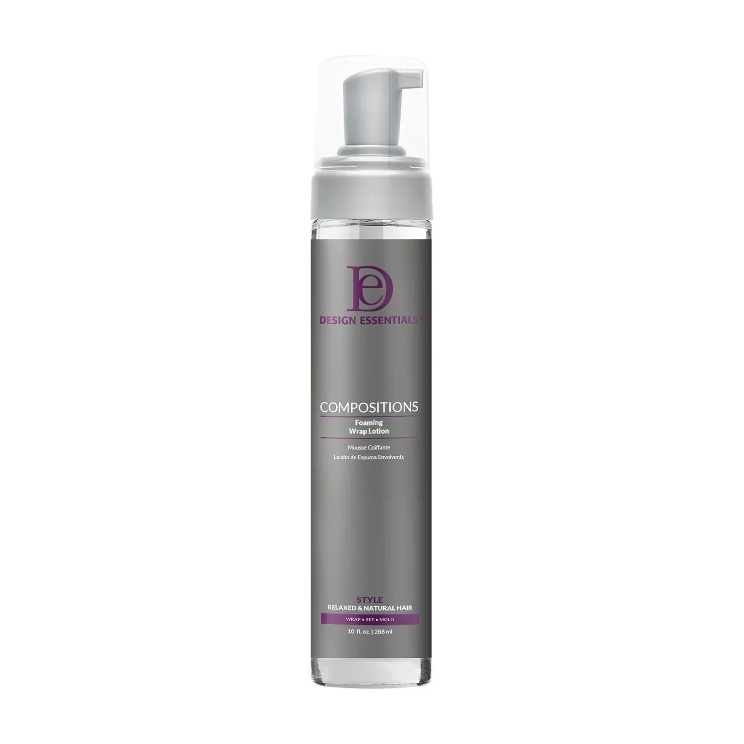 DESIGN ESSENTIALS COMPOSITIONS FOAMING WRAP LOTION