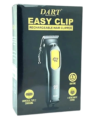 Dart EASY CLIP Cordless Precision Hair Clipper for Men's & Home Grooming - Unleash your perfect look with the Dart EASY CLIP