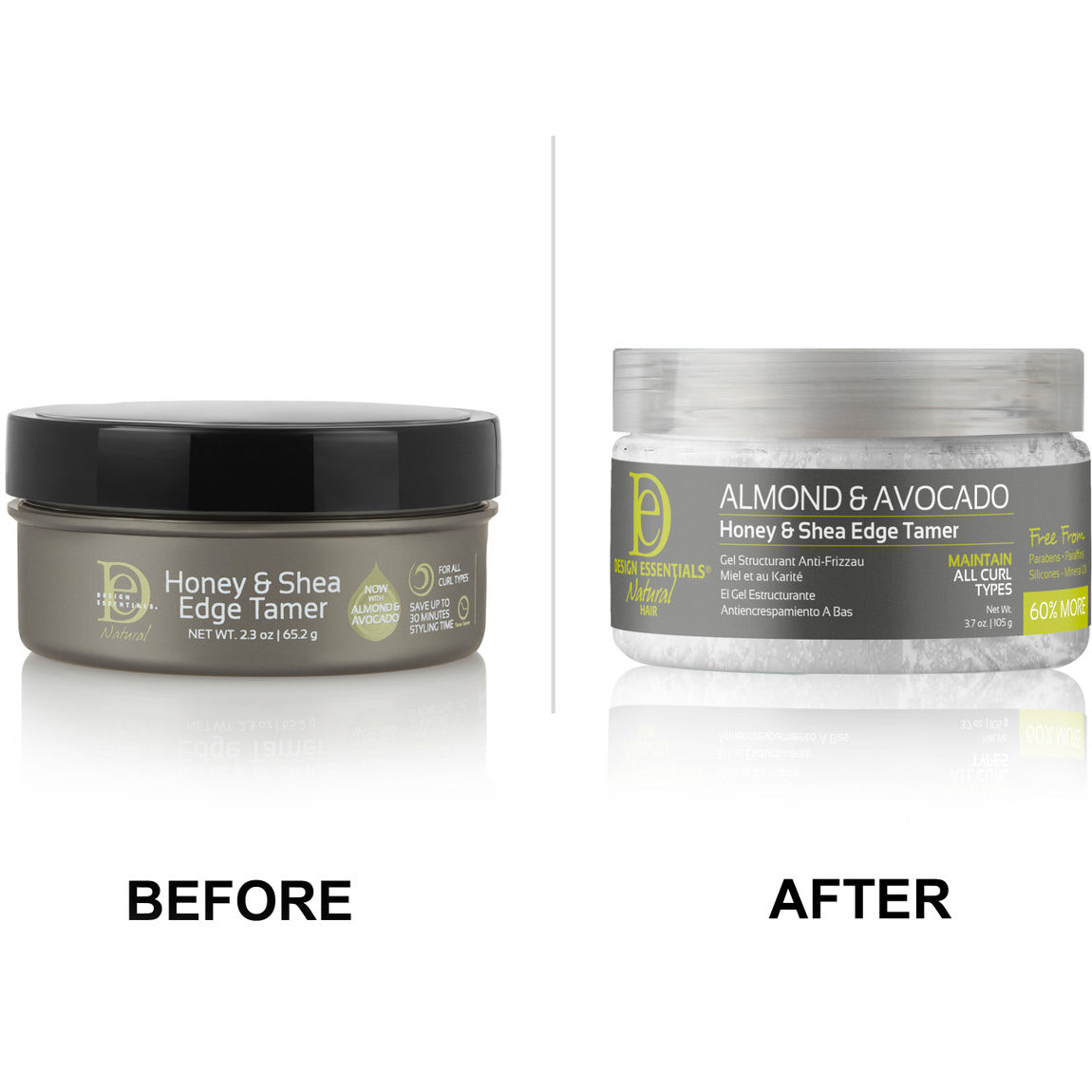 Design Essentials Almond & Avocado Honey & Shea Edge Tamer 3.7oz product details