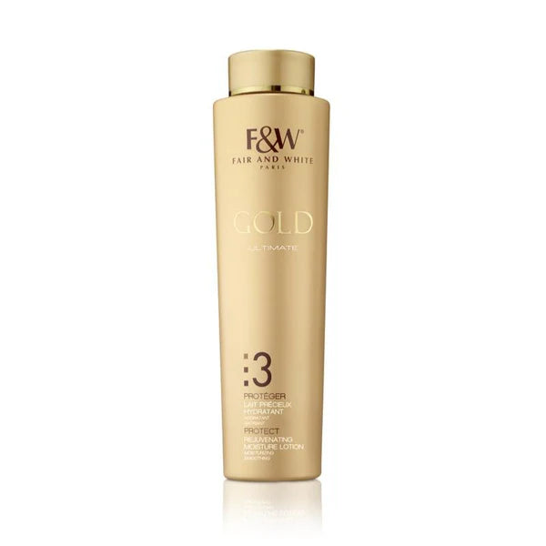 Fair and White 3: Gold Rejuvenating Moisture Lotion 500ml / 17.6 fl. oz