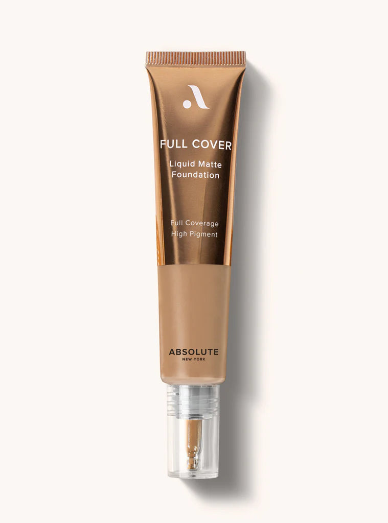 Absolute New York Full Cover Liquid Matte Foundation | Flawless, Oil-Control Finish for All Skin Types | 30ml - Discover Abso