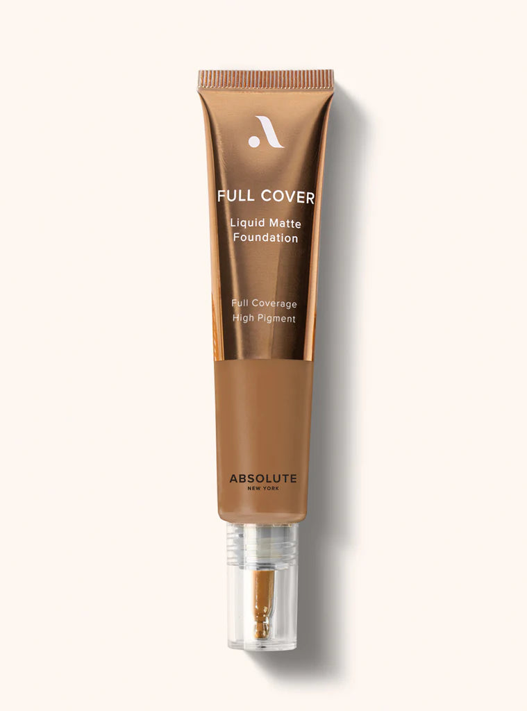 Absolute New York Full Cover Liquid Matte Foundation | Flawless, Oil-Control Finish for All Skin Types | 30ml - Discover Abso