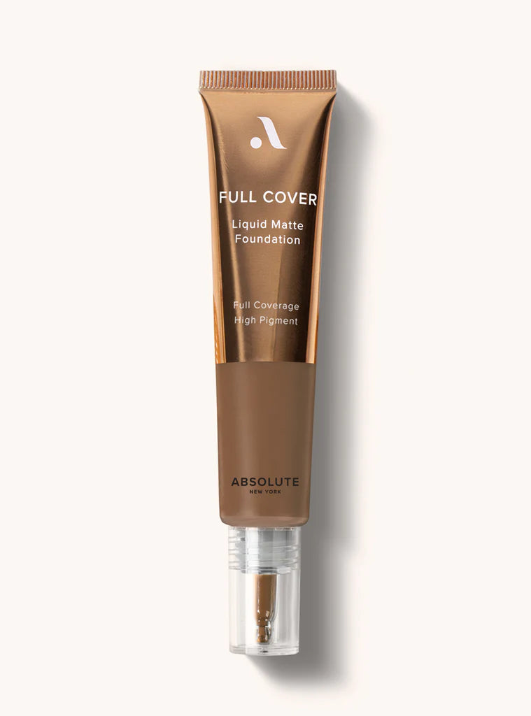 Absolute New York Full Cover Liquid Matte Foundation | Flawless, Oil-Control Finish for All Skin Types | 30ml - Discover Abso