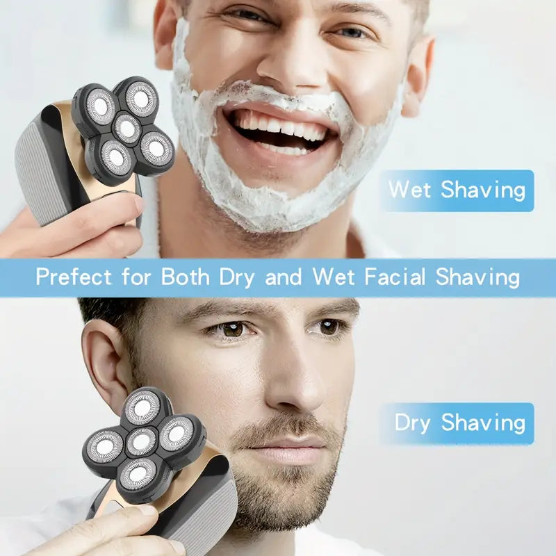 Gertzy Multifunctional Electric Shaver HM-1689 | All-in-One Precision Grooming Tool for Men & Women - Discover the ultimate i