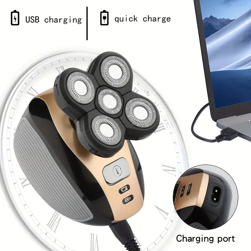 Gertzy Multifunctional Electric Shaver HM-1689 | All-in-One Precision Grooming Tool for Men & Women - Discover the ultimate i