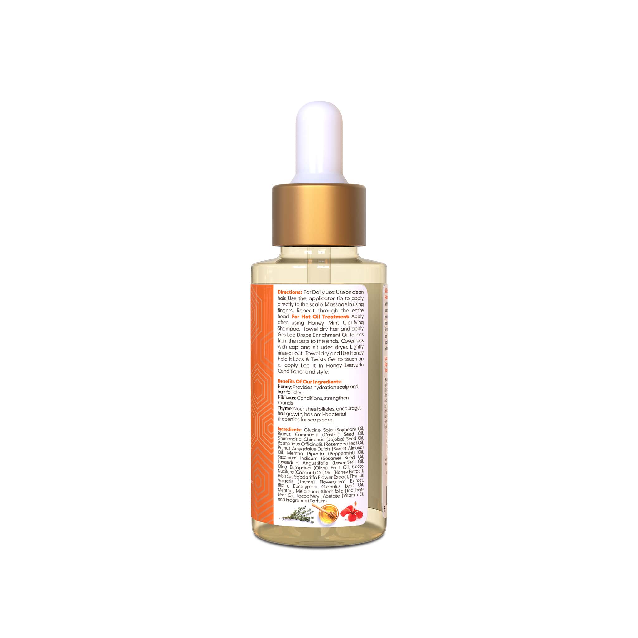 Taliah Waajid Love My Locs Gro Loc Drops Enrichment Oil Stimulates Growth & Strengthens Locs for Healthy, Vibrant Locs 2 oz -