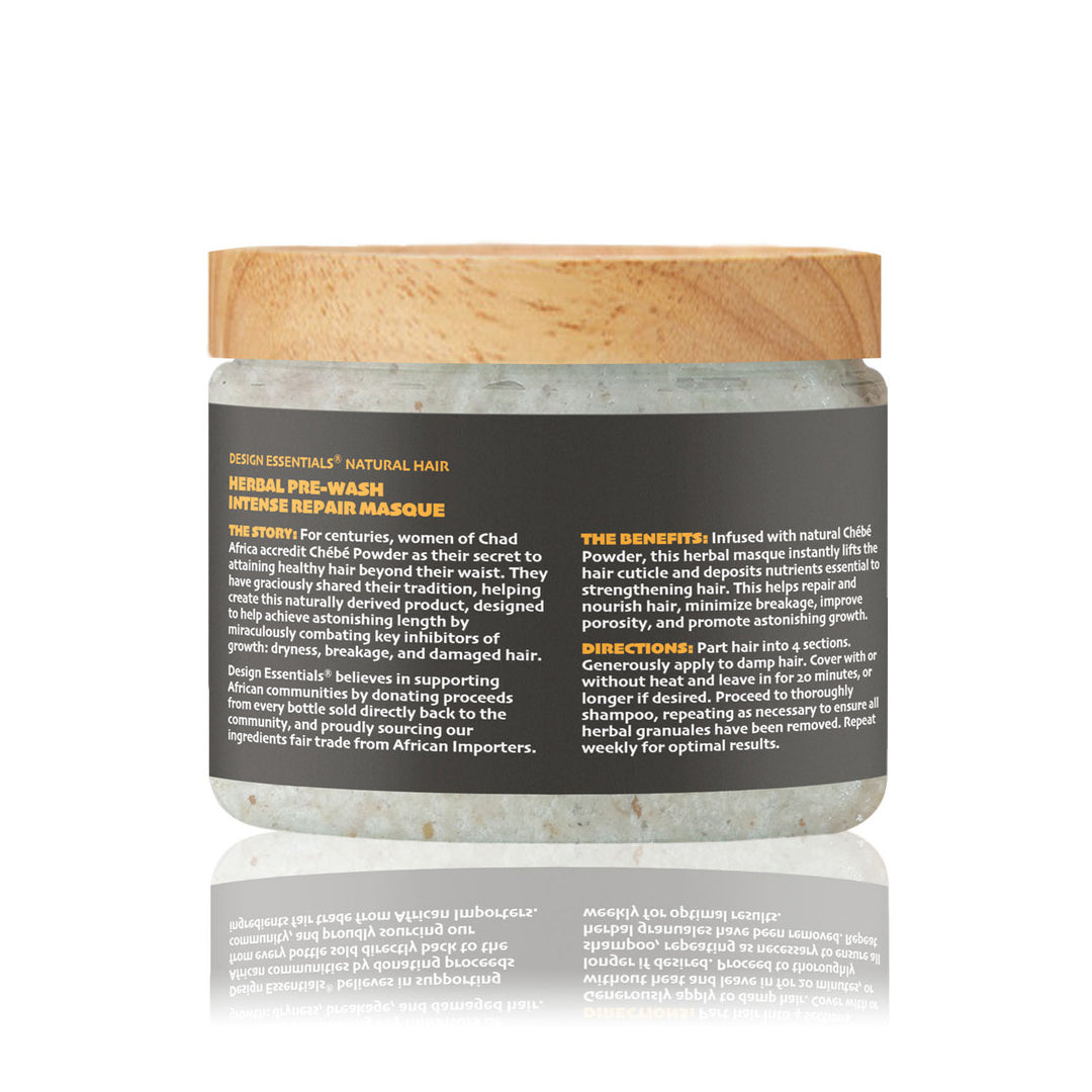 Design Essentials African Chebe Herbal Pre-Wash Intense Repair Masque 12oz product details