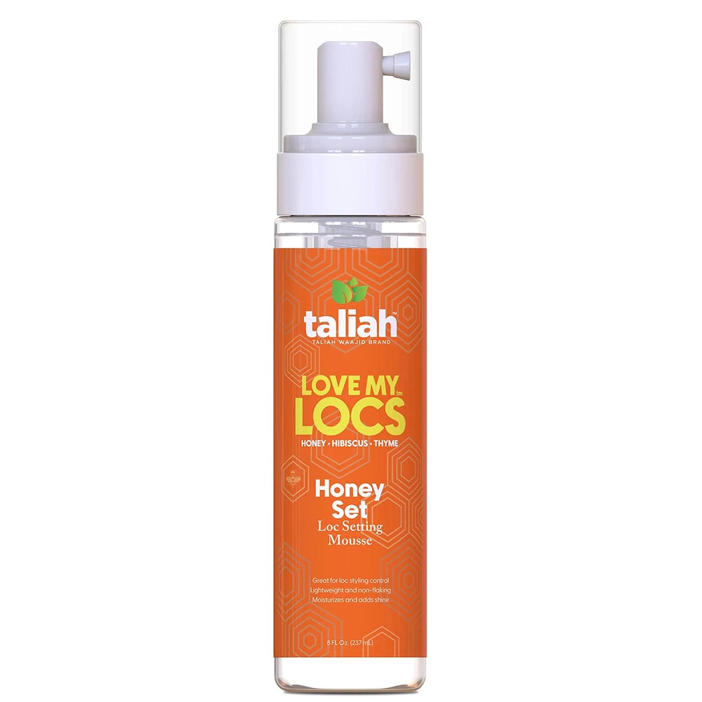 Taliah Waajid Love My Locs Honey Set Loc Setting Mousse 8 oz