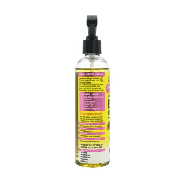 Jamaican Mango & Lime - Braids Your Way 6 in 1 soothes & Revives Braid Refresh - 237ml