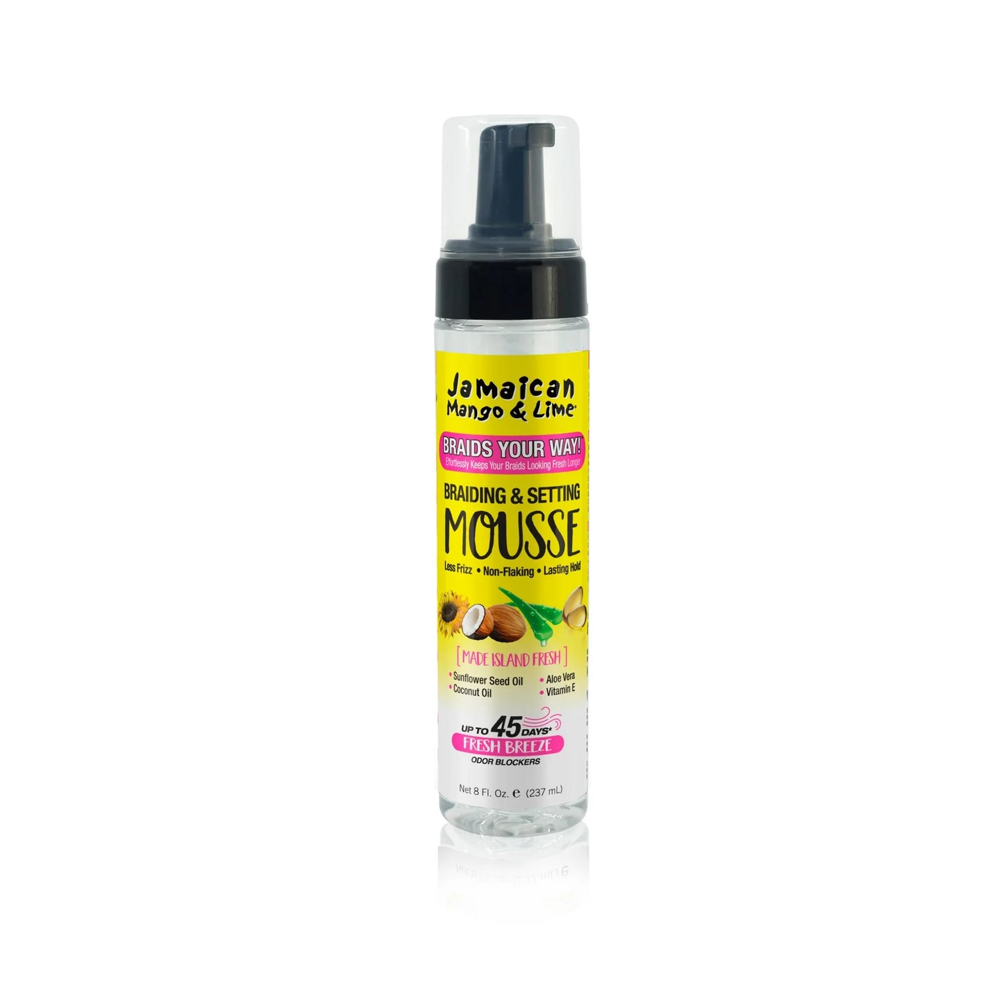Jamaican Mango & Lime - Braids Your Way Braiding & Setting Mousse - 237ml