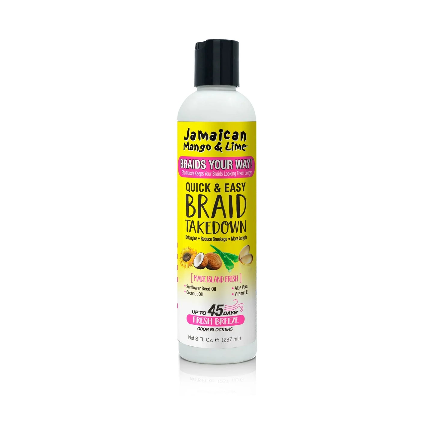 Jamaican Mango & Lime - Braids Your Way Quick & Easy Braid Takedown