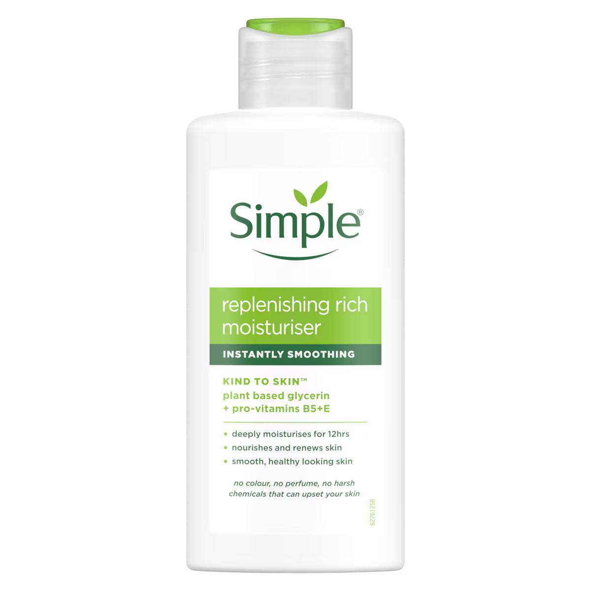 Simple Kind to Skin Replenishing Rich Moisturiser 12 Hour Hydration for Sensitive Skin 125 ml/4.2 oz