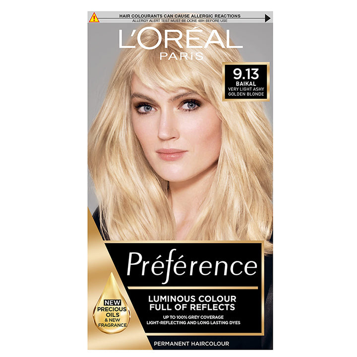 L'Oréal Préférence | 9.13 Very Light Ashy Golden Blonde