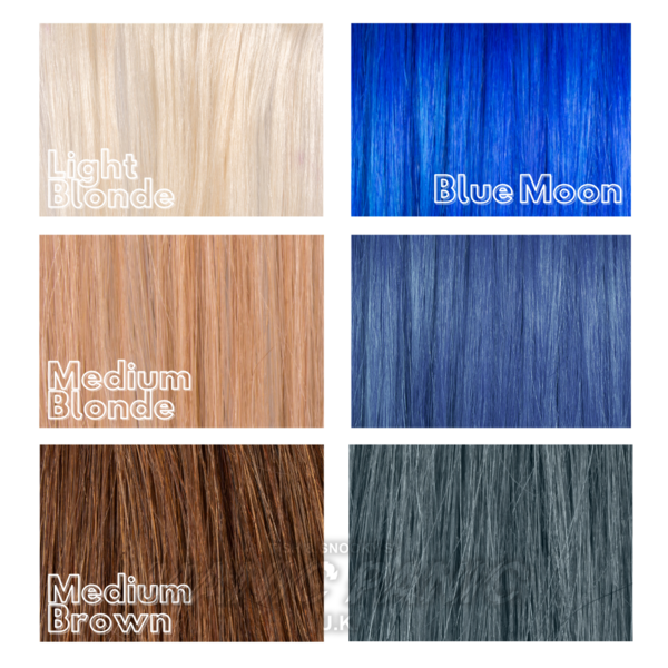 Crème colorante semi-permanente pour cheveux Manic Panic | Blue Moon