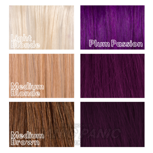 Crème colorante semi-permanente pour cheveux Manic Panic | Plum Passion