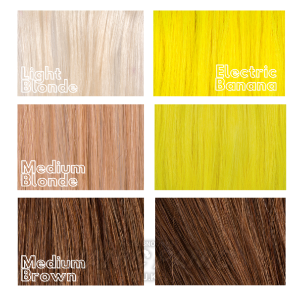 Crème colorante semi-permanente pour cheveux Manic Panic | Electric Banana