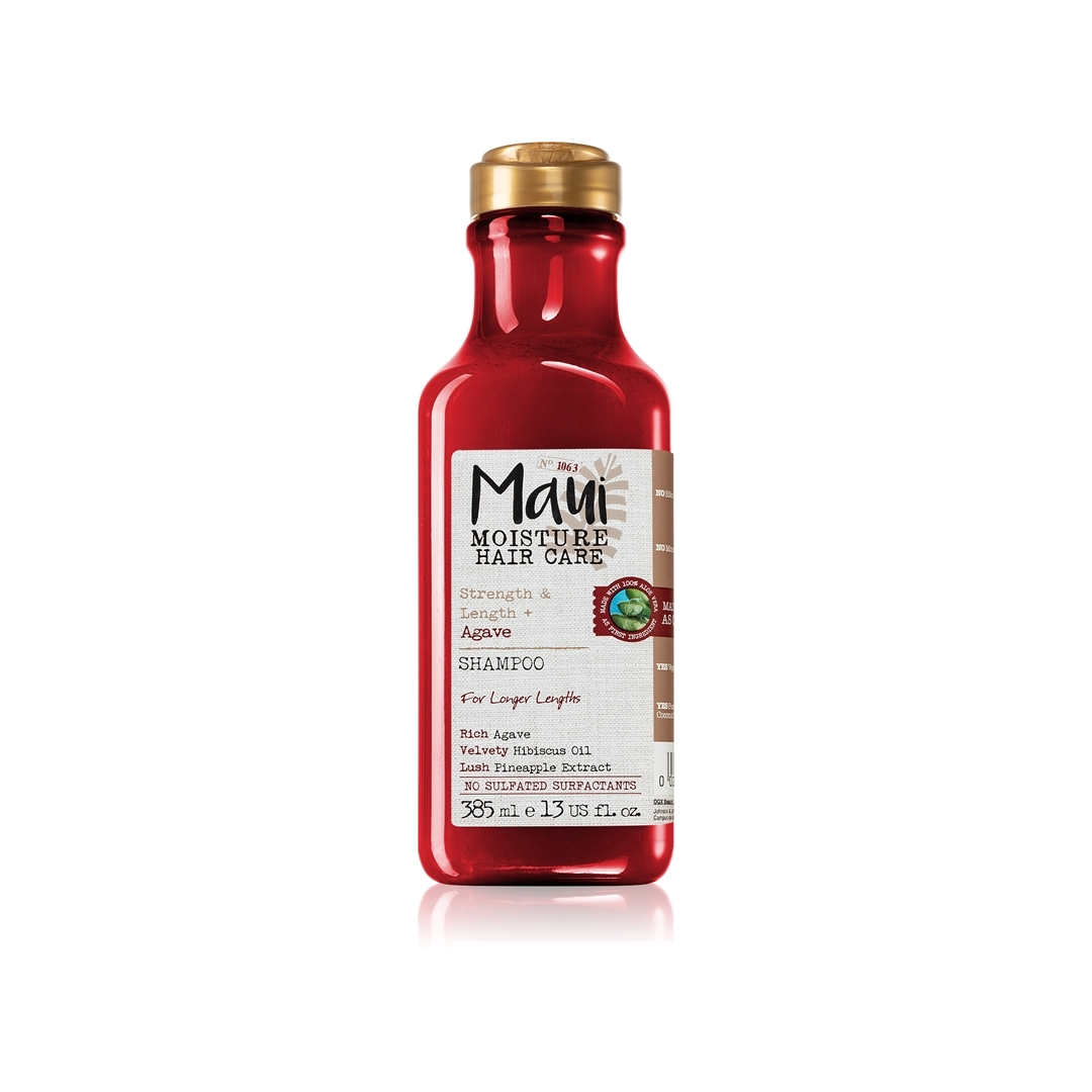 Maui Moisture Strength & Length + Agave Shampoo 385ml bottle