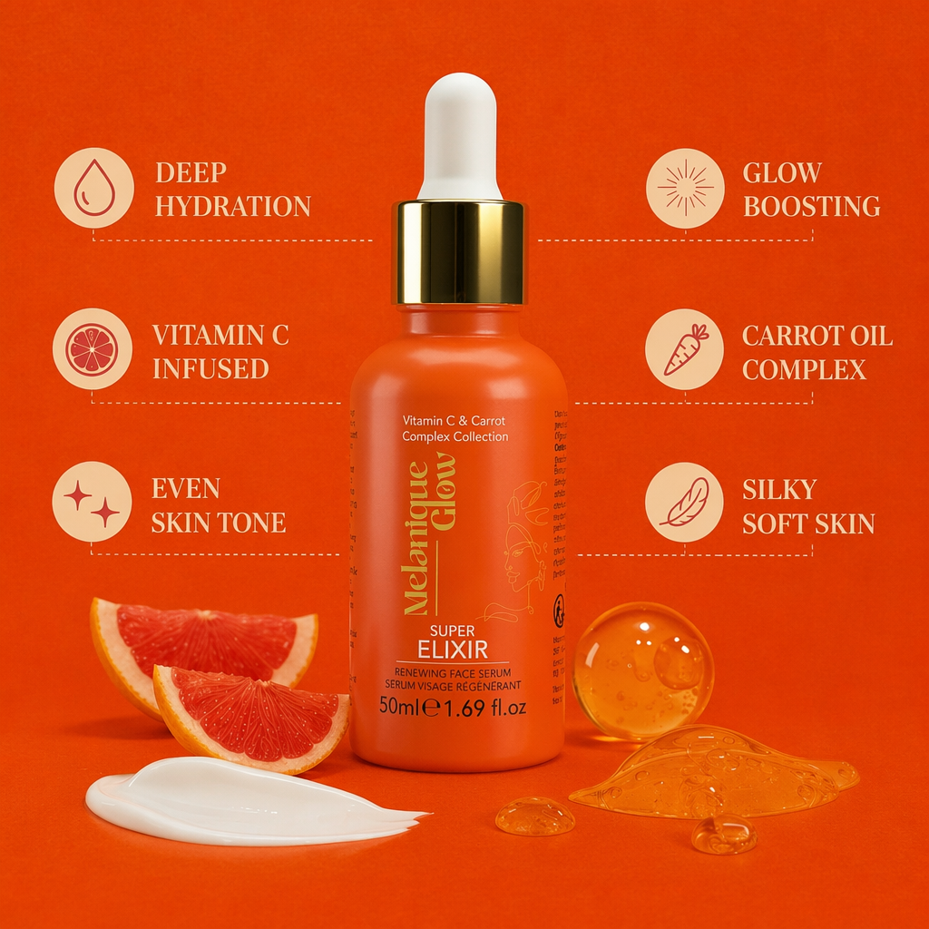 Melanique Glow™ - Sérum visage régénérant Super Élixir 50 ml