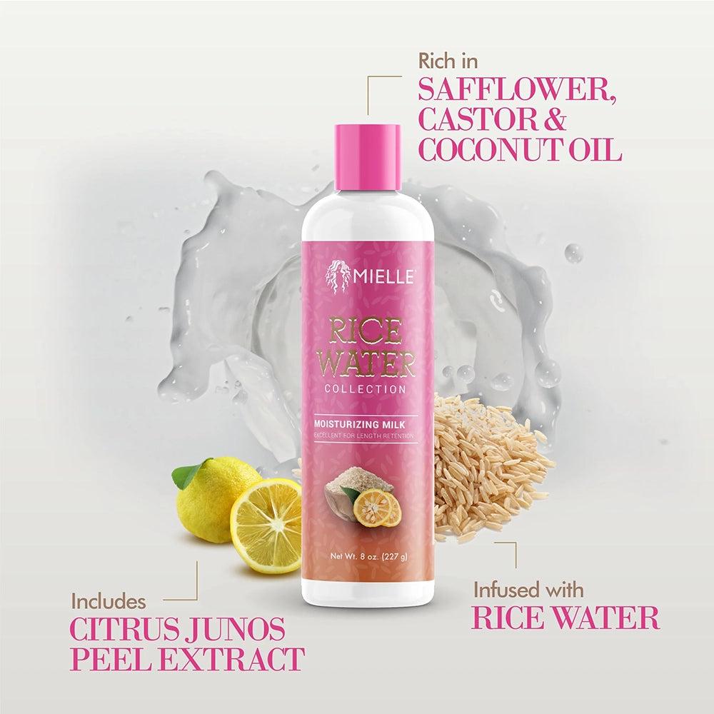 Mielle Rice Water Moisturizing Milk 8
