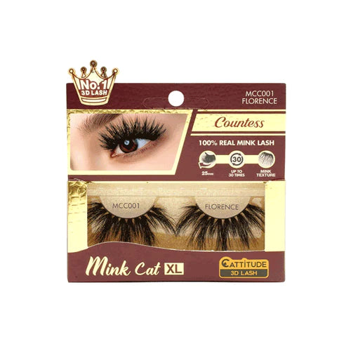 Mink Cat - 100% Real Mink 3D Lashes - Elevate your gaze with Mink Cat 100% Real Mink 3D - Image 4