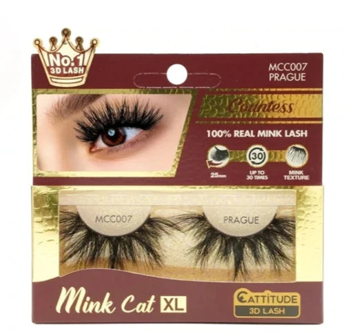 Mink Cat - 100% Real Mink 3D Lashes - Elevate your gaze with Mink Cat 100% Real Mink 3D - Image 8