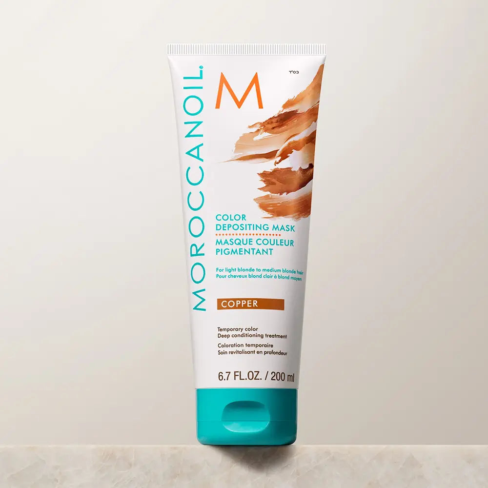 Moroccanoil Color Depositing Mask - Temporary Colour & Deep Conditioning for All Hair Types 200ml/6.76 oz - Transform your ha
