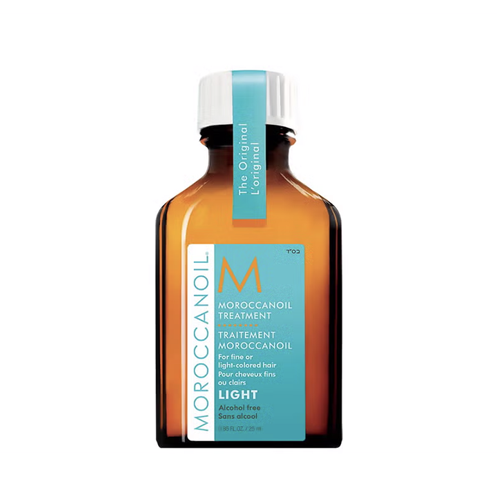 Moroccanoil Treatment Light Lightweight Hair Nourishment & Shine for Fine & Light-Coloured Hair 25 ml/0.85 oz