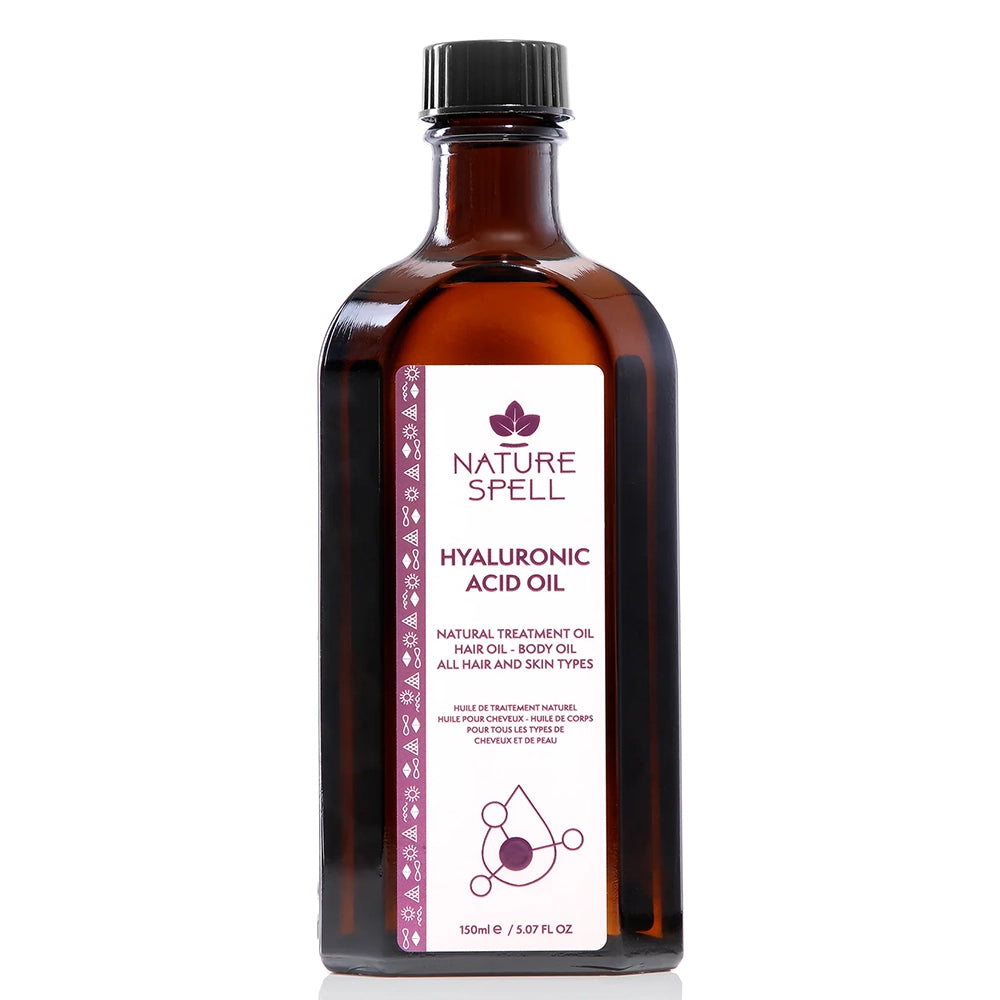 Nature Spell Hyaluronic Acid Hair Oil | Hydration & Shine | 150ml