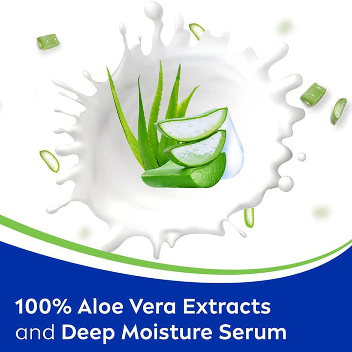 Nivea Aloe & Hydration Body Cream Soothing Hydration for All Skin Types 400 ml/13.53 oz - Experience ultimate skin comfort wi