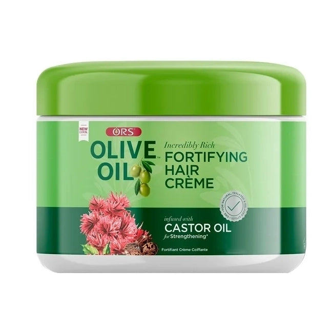 ORS Olive Oil Fortifying Hair Creme infused with Castor Oil 226 g - Buy online at TJ Beauty Products UK