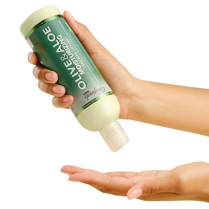Africa's Best Olive & Aloe Moisturizing Growth Lotion 12 oz - Unlock luscious, strong hair with Africa's Best Ol - Image 3