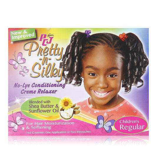 Luster's PCJ Pretty-n-Silky Children's No-Lye Conditioning Creme Relaxer - Regular