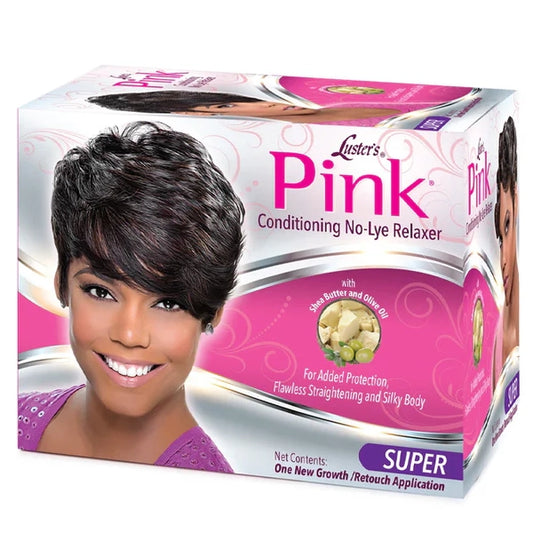 Luster's Pink Conditioning No-Lye Relaxer Retouch Kit Super